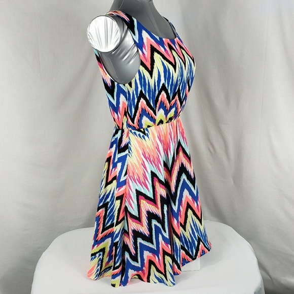 Charlotte Russe Multi Color Mini Dress - Picture 5 of 7